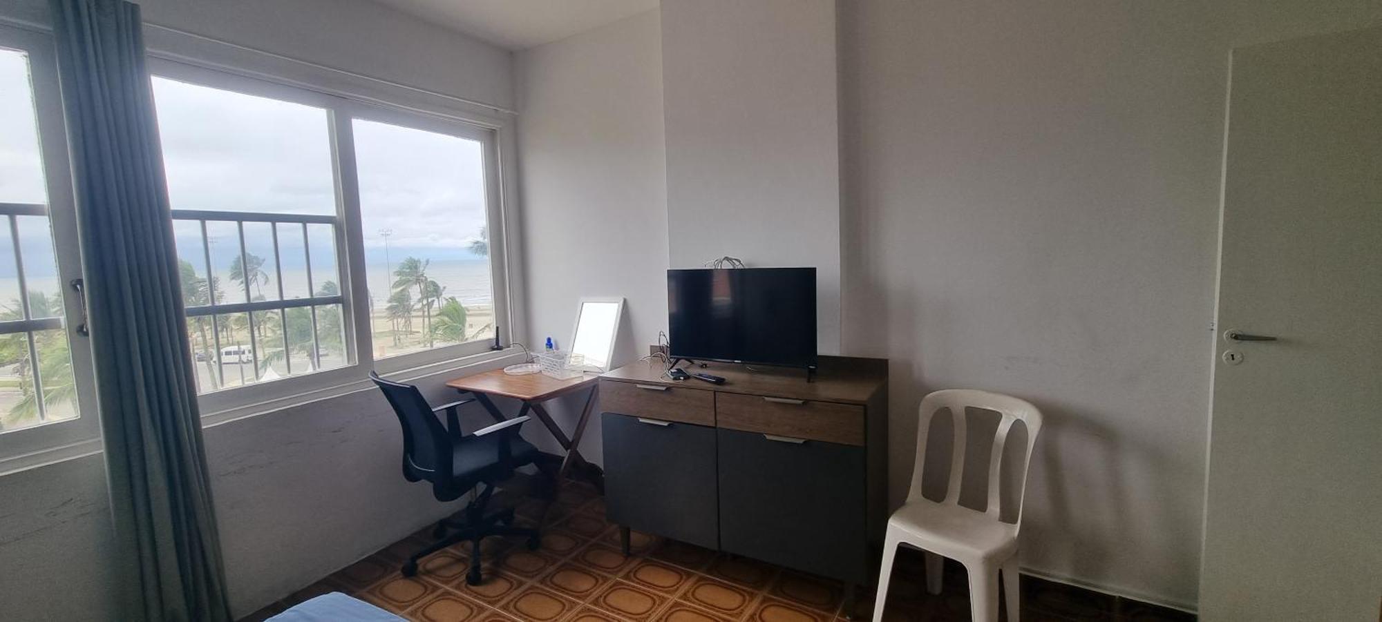 Apto Em Frente Ao Mar - Predio Redondo Peruibe Luaran gambar